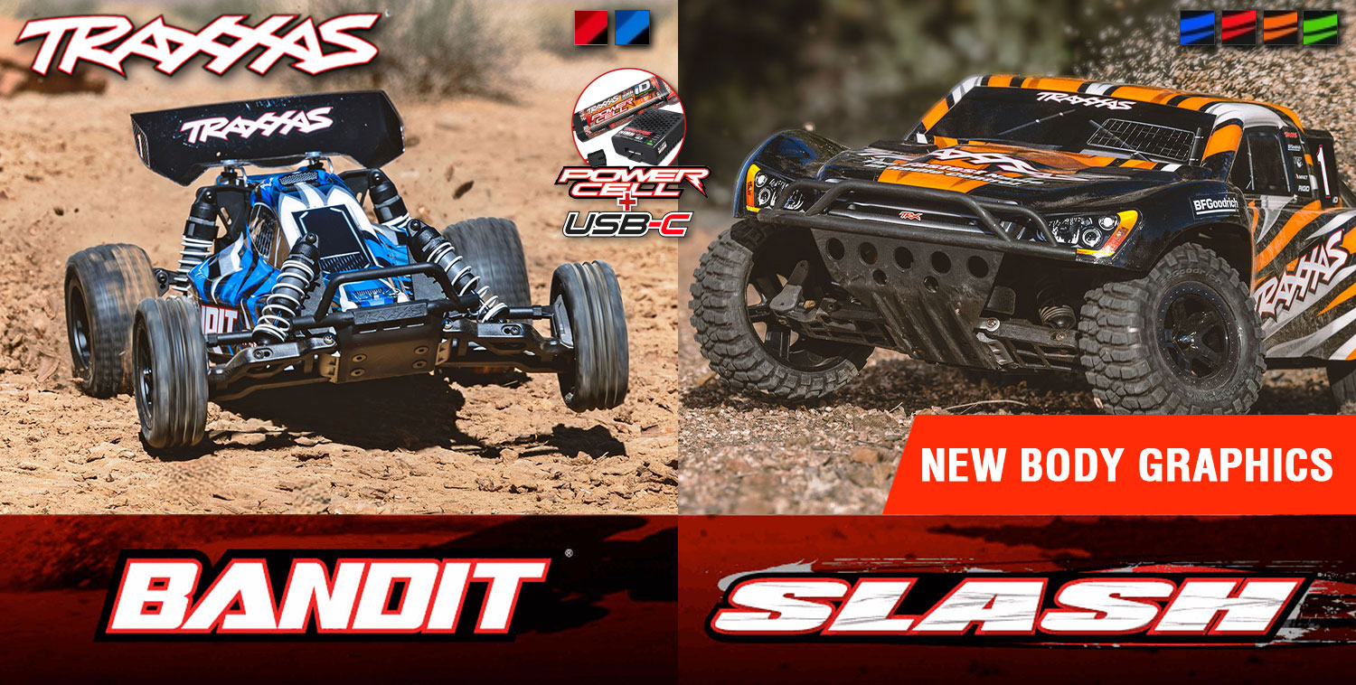 NEW body designs for Slash & Bandit XL-5